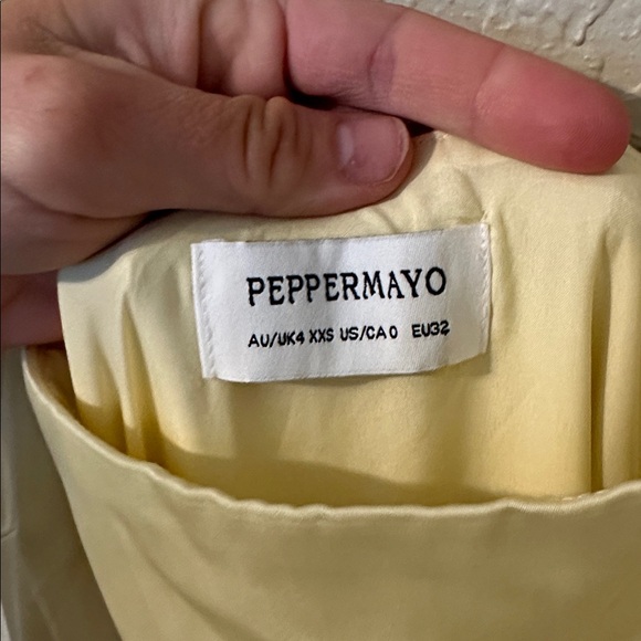 Peppermayo Exclusive - Asteria Maxi Dress - Yellow s - Picture 10 of 10